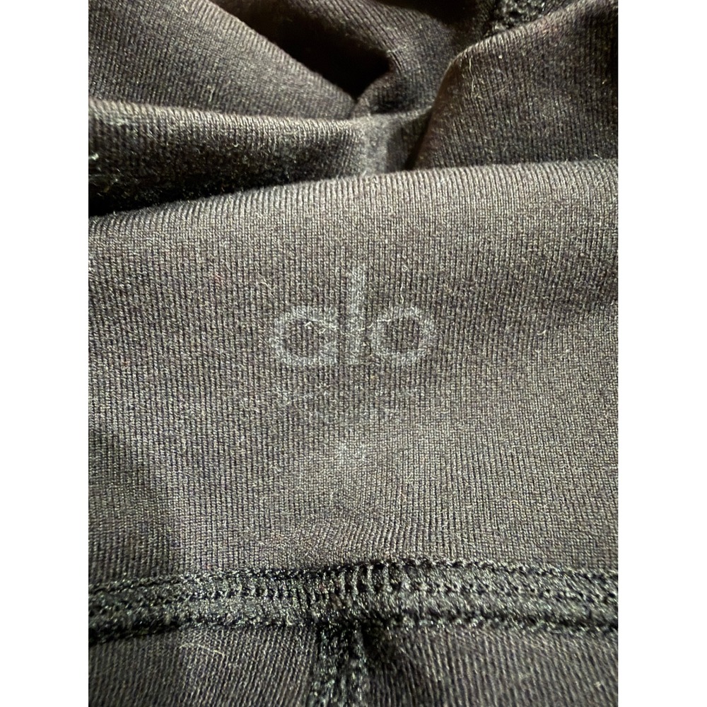 Alo Yoga Womens High Waist Airbrush Leggings Black Full Length Activewear 3640 - Picture 3 of 7